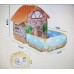 Дитячий намет Будиночок із парканом 108-156-80 см (2202)