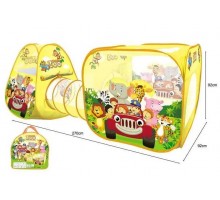 Детская Палатка с Тоннелем Зоопарк ZOO (005)