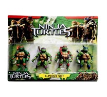 Набор фигурки Черепашки Ниндзя 4 штуки (016708)