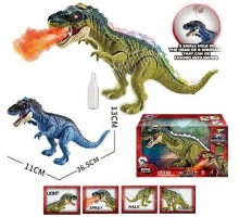 Динозавр на батарейках. Ходить, гарчить, пускає пару (041)