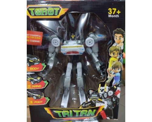 Робот трансформер 3 в 1 Тобот Трітан 16 см (249)