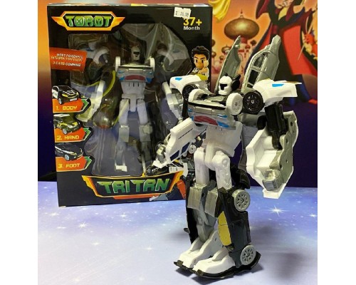 Робот трансформер 3 в 1 Тобот Трітан 16 см (249)