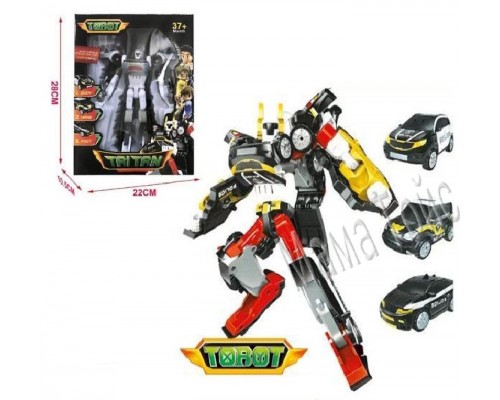 Робот трансформер 3 в 1 Тобот Трітан 16 см (249)