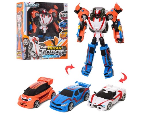 Робот трансформер Тобот Тритан Чемпіон 3 в 1 30 см (506)