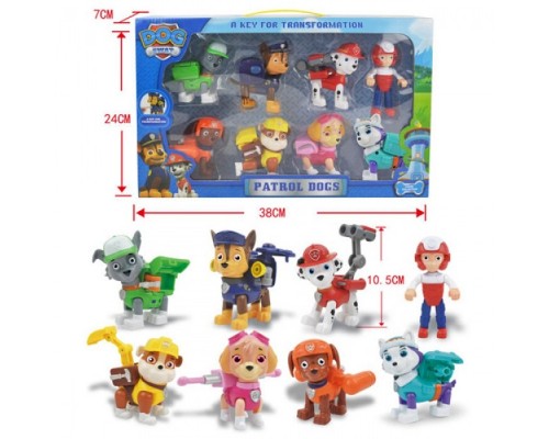 Набір Щенячий патруль Фігурки 8 шт (9950)