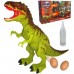 Динозавр на батарейках. Ходить, гарчить, пускає пару, несе яйця (031)