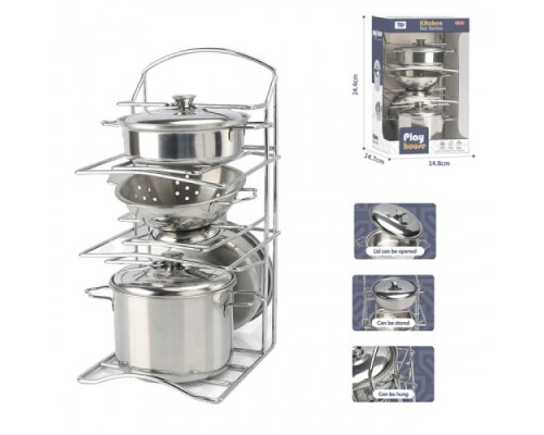 Іграшковий металевий посуд нержавіюча сталь (172)