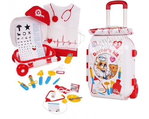 Ігровий набір Маленький лікар у валізі 21 предмет (4319)
