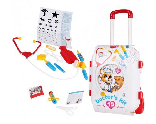 Ігровий набір Маленький лікар у валізі 15 предметів (4753)