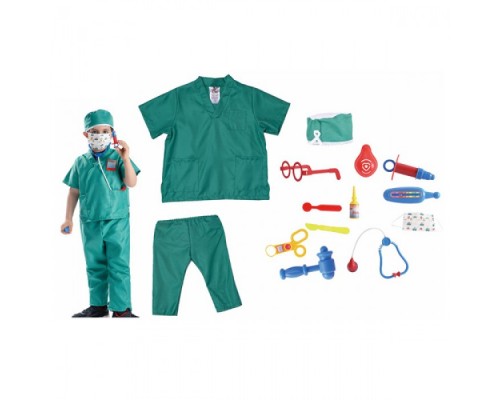 Дитячий Костюм лікаря з Медичними інструментами (6996)