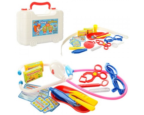 Ігровий набір Доктор Аптечка в валізі 18 предметів (0463)