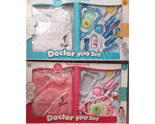 Ігровий набір лікаря з Медичним халатом та інструментами (9901)