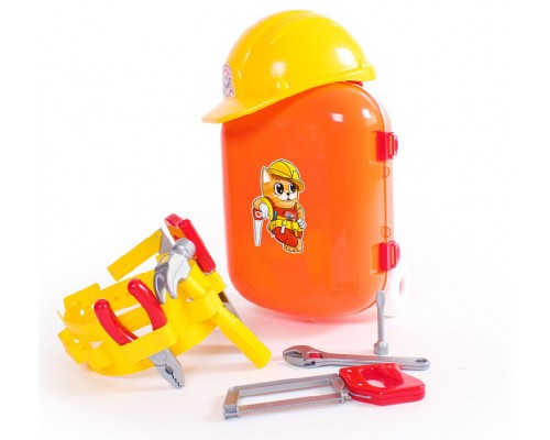 Ігровий набір інструментів з каскою у валізі (5866)