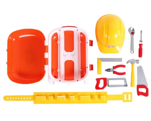 Ігровий набір інструментів з каскою у валізі (5866)