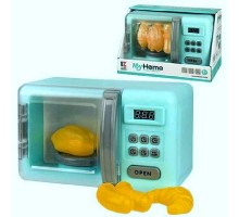 Іграшкова мікрохвильова піч зі звуком, світлом і продуктами