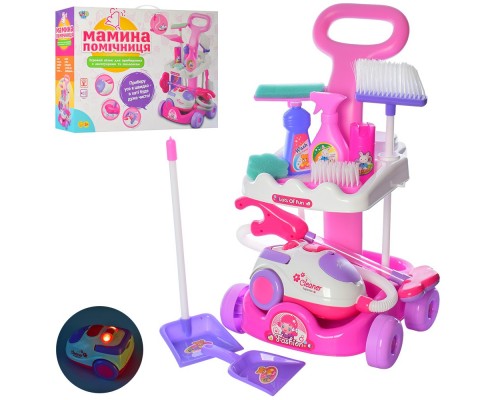 Ігровий набір для прибирання Візок з пилососом (5938)