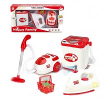 Іграшковий набір побутової техніки LS8345K пилосос, праска, пральна машина