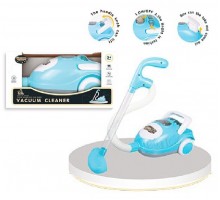 Игрушечный пылесос на батарейках Голубой (9609)