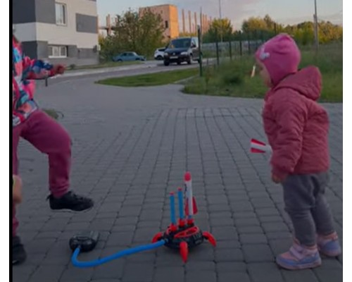 Ігровий набір для запуску ракет Стрибок ракети (053)