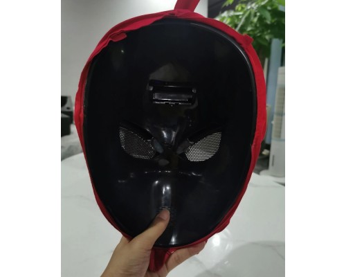 Маска Людина павук, рухомі очі моргають, Звук, світло, з пультом управління (088)