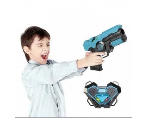 Игровой набор для Лазерных Боев Laser Tag для 2 игроков, Пистолеты, Мишени-жилеты (206)