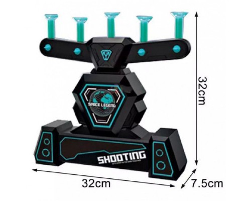 Воздушный тир с шариками, 2 бластера с мягкими патронами (3362)