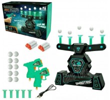 Воздушный тир с шариками, 2 бластера с мягкими патронами (3362)