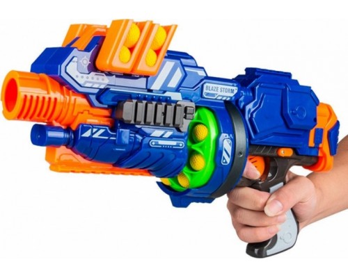Бластер Blaze Storm с мягкими поролоновыми шариками 12 шт (7087)