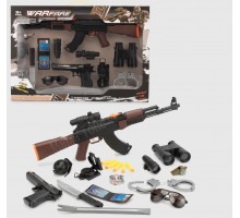 Дитячий набір Військовий - Поліцейський з автоматом (899-18D)