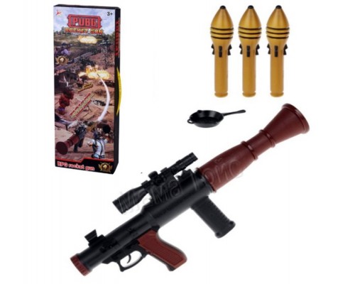 Іграшковий Гранатомет РПГ із гранатами 3 шт.