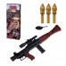 Іграшковий Гранатомет РПГ із гранатами 3 шт.