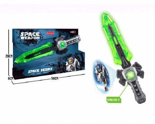 Игрушечный Космический меч. Звук, свет, проектор (218)