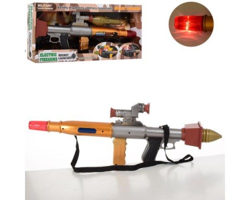 Игрушечный РПГ Автомат на батарейках Звук, свет, 52 см (931-37)