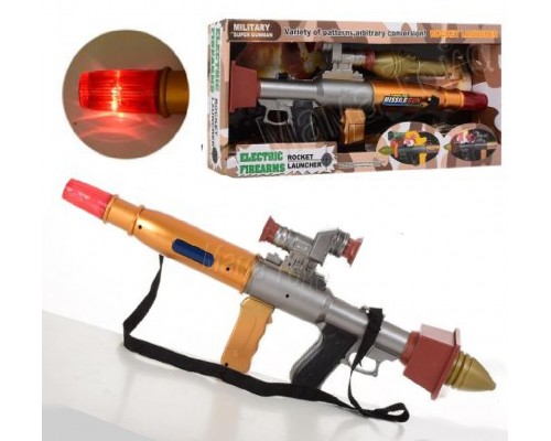 Игрушечный РПГ Автомат на батарейках Звук, свет, 52 см (931-37)