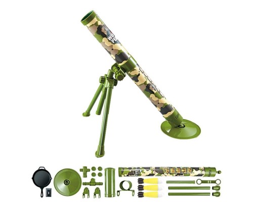 Игрушечный миномет, стреляет мягкими снарядами (64)