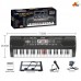 Детское Пианино Синтезатор 61 клавиша с Микрофоном от сети, 71,5 см (328-21)