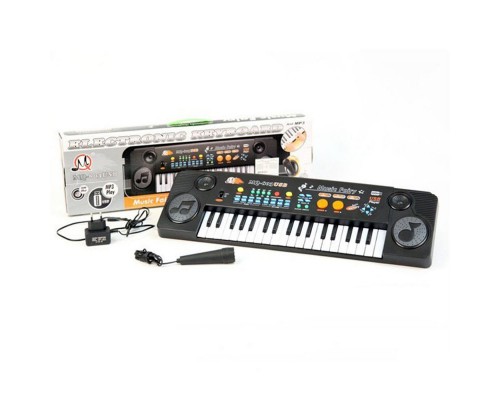 Дитячий синтезатор Піаніно з мікрофоном і USB 37 клавіш MQ-803