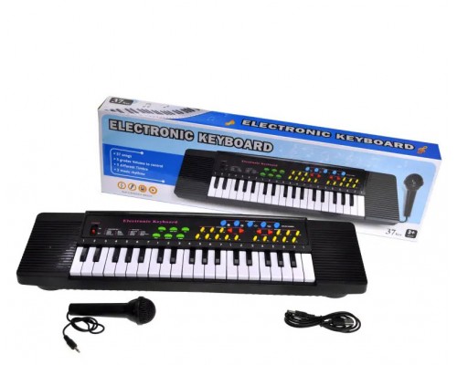 Дитячий синтезатор Піаніно з мікрофоном 37 клавіш (6038)