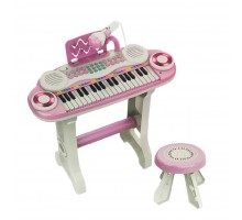 Дитяче Піаніно Синтезатор зі стільчиком і мікрофоном (860)