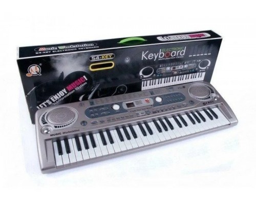 Дитяче Піаніно синтезатор Мікрофон, радіо, 54 клавіші (MQ020 FM)