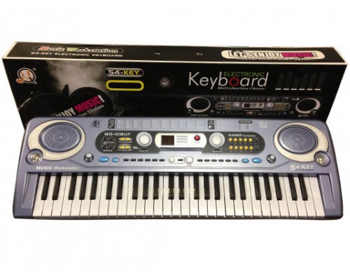Дитяче Піаніно синтезатор Мікрофон, радіо, 54 клавіші (MQ020 FM)