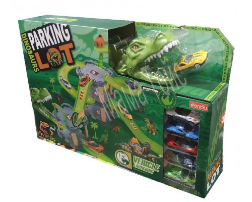 Парковка Трек із запуском Динозавр та 6 машинок (8863)