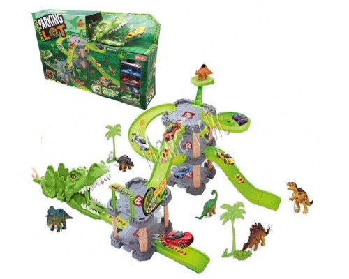 Парковка Трек із запуском Динозавр та 6 машинок (8863)