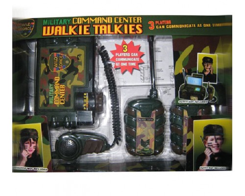 Ігровий набір Військова Рація 2 шт, станція, на батарейках (4988)