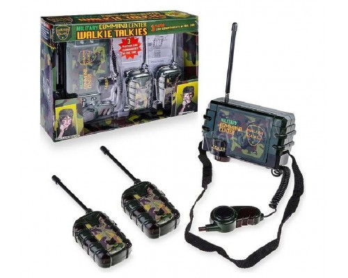 Ігровий набір Військова Рація 2 шт, станція, на батарейках (4988)