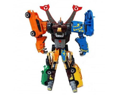Робот-трансформер Тобот Гига 7 машинок (528)
