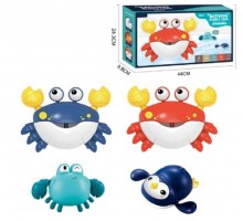 Іграшка для ванної Пінний Краб із заводними іграшками 2 шт (Q13Y)