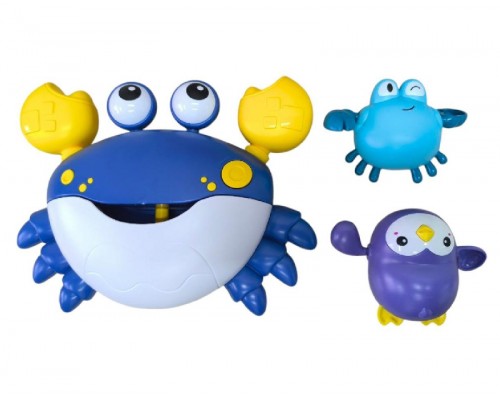 Іграшка для ванної Пінний Краб із заводними іграшками 2 шт (Q13Y)