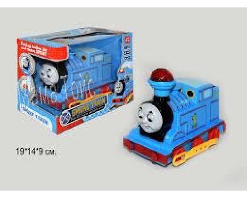 Игрушечный Паровозик Томас, Музыка, свет, пускает дым (89027)