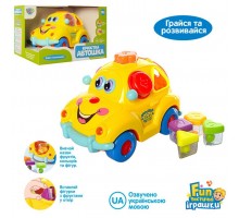 Автошка Развивающая музыкальная машинка сортер (9170)